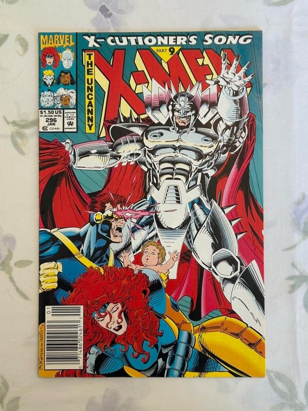 90s Vintage Marvel X-Men Comic Book